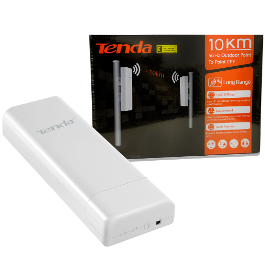 TENDA PONTO DE ACESSO AP POE-5GHZ 10KM