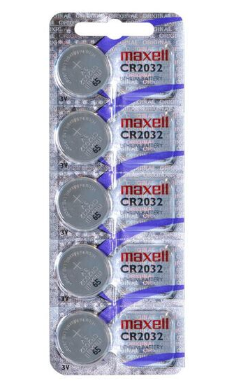 PILHA MOEDA MAXELL CR2032 1UN 3V