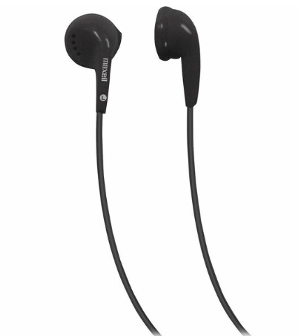 AUSCULTADORES MAXELL IN-EAR EB-95 PRETO