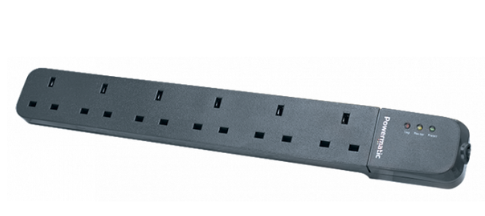 BLOCO DE TOMADAS 6 SOQUETES 3M POWERMATIC