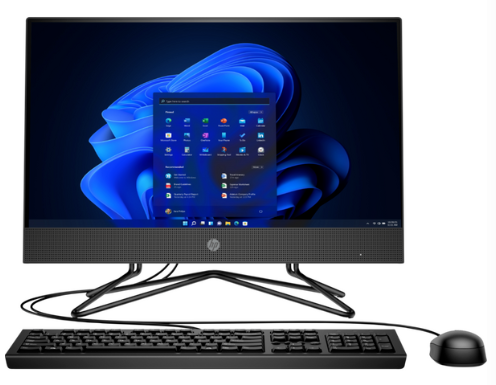 COMPUTADOR HP 200 G4 AIO PENTIUM G8505 4GB RAM 1TB SATA HDD 21.5" W11PRO
