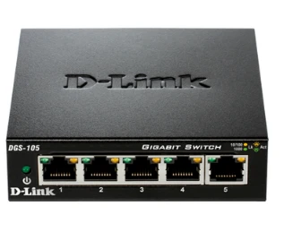 SWITCH DLINK 5 PORTAS UNMANAGED GIGABIT COMPUTADOR SWITCH