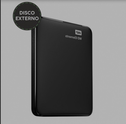 WESTERN DIGITAL DISCO EXTERNO 2.5'' 2TB USB 3.0 USB PORTÁTIL PRETO